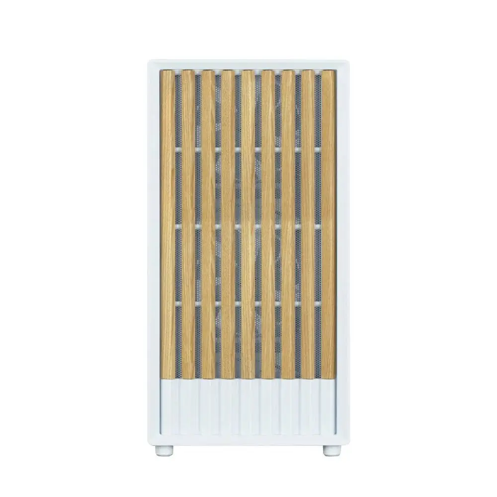 Кутия Zalman P10 NAMU WHITE Case mATX, Wood, USB-C