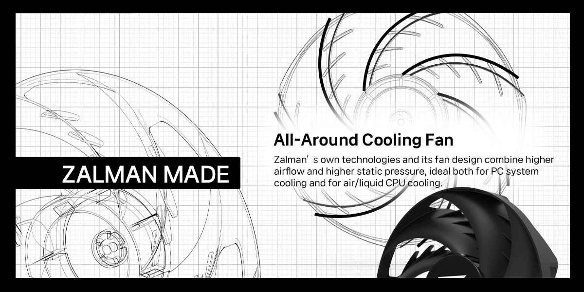 Охлаждане за процесор Zalman CNPS9X PERFORMA PLUS BLACK CPU Cooler