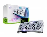 Видео карта MSI GeForce RTX 5080 16G GAMING TRIO OC WHITE