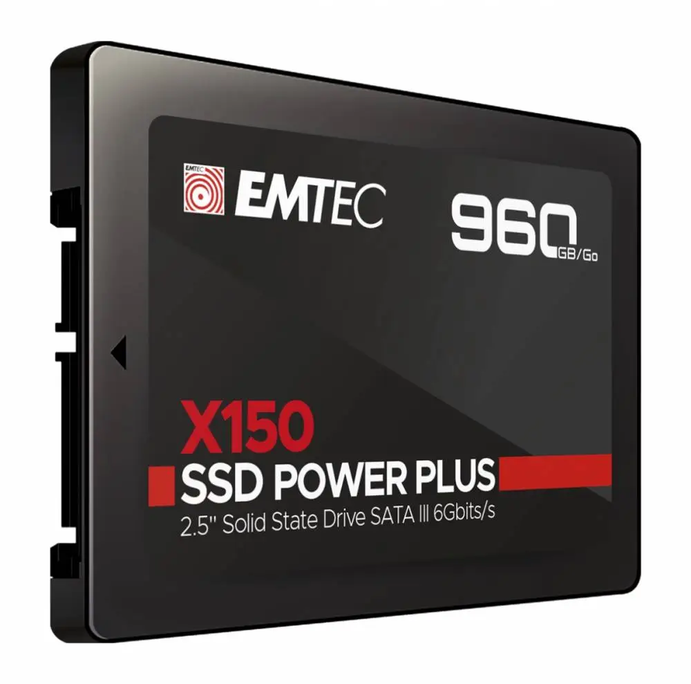 Диск SSD EMTEC X150 960GB 2.5" SATAIII 6Gb/s 3D NAND - ECSSD960GX150