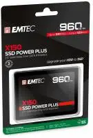Диск SSD EMTEC X150 960GB 2.5" SATAIII 6Gb/s 3D NAND - ECSSD960GX150