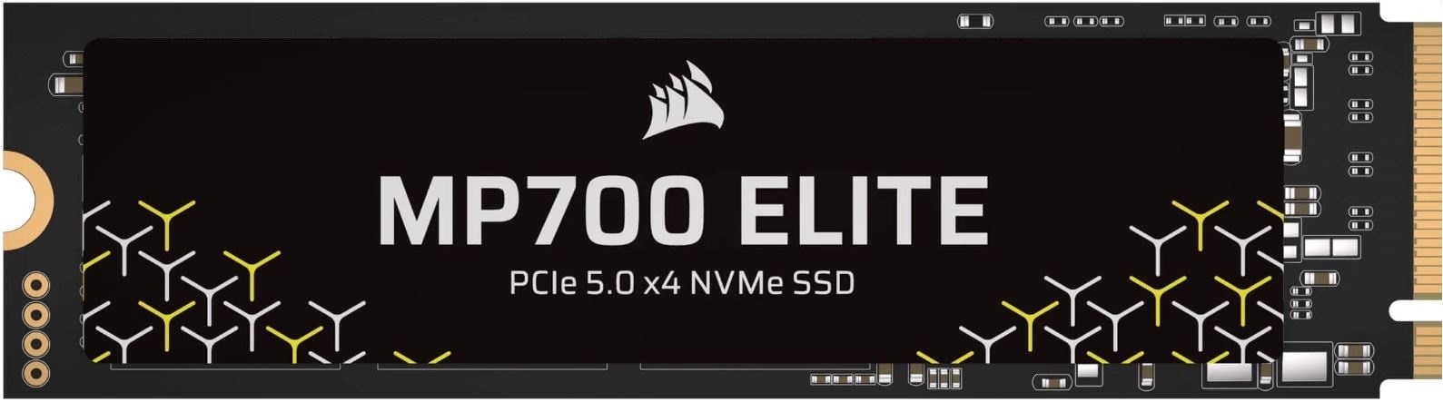 Диск SSD Corsair MP700 ELITE 1TB M.2 2280 NVMe PCIe Gen 5x4 - CSSD-F1000GBMP700ENH