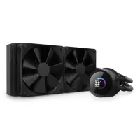 Водно охлаждане за процесор NZXT Kraken 240 Black - LCD Display