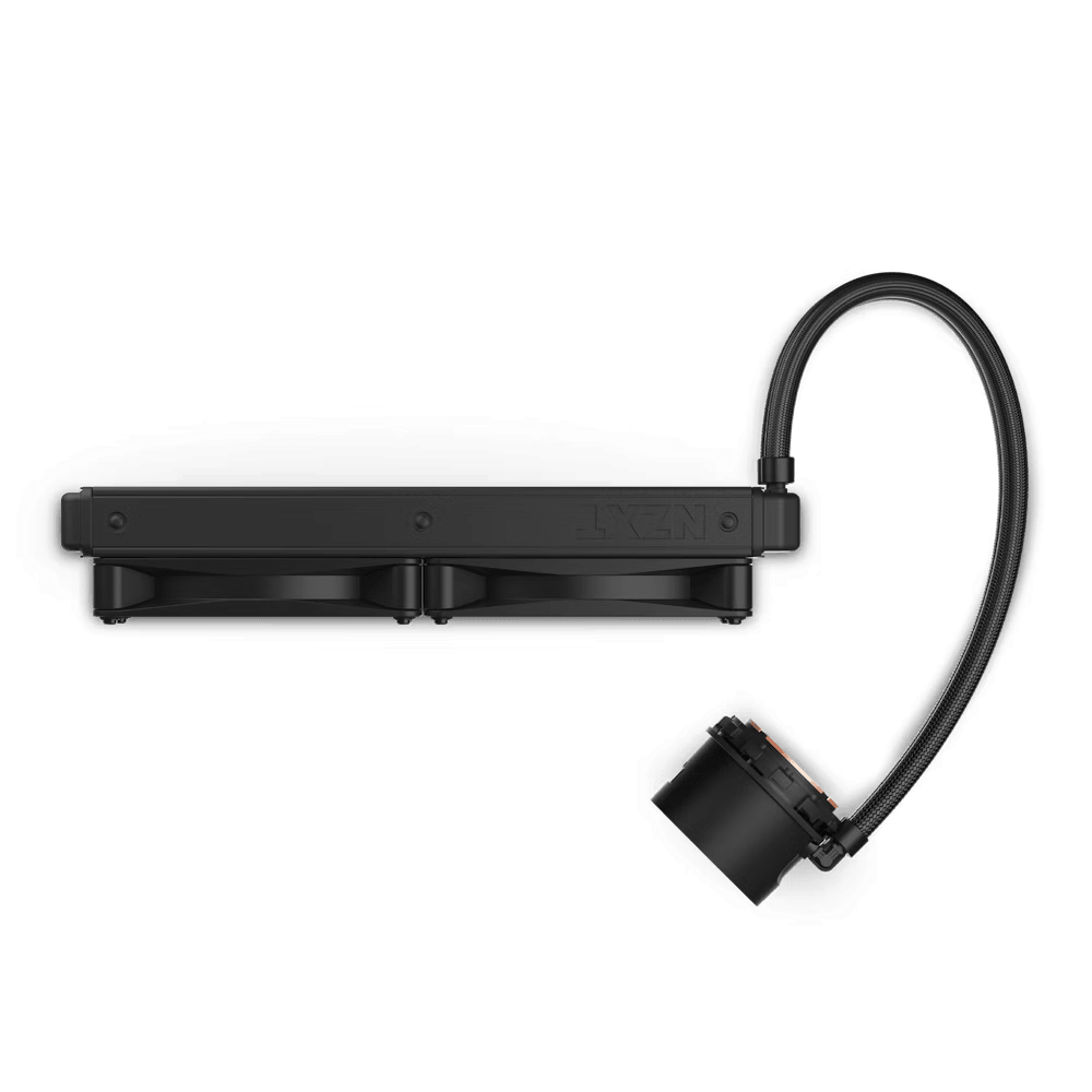 Водно охлаждане за процесор NZXT Kraken 280 Black - LCD Display