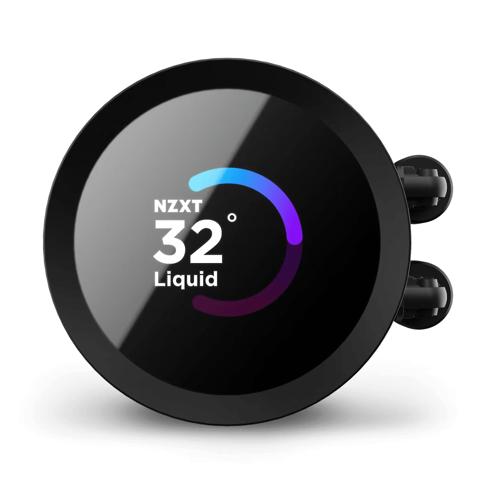 Водно охлаждане за процесор NZXT Kraken 280 Black - LCD Display