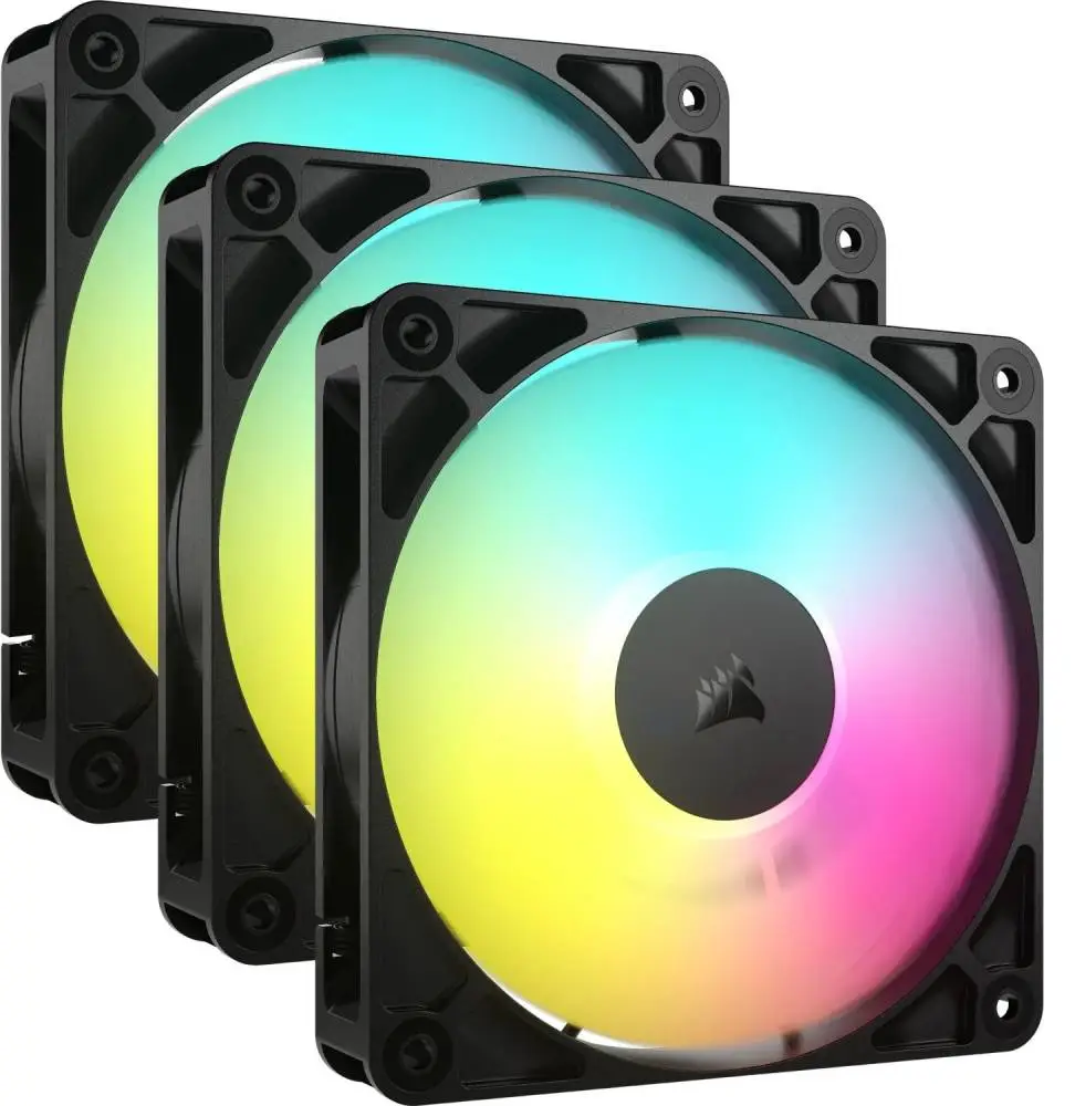 Вентилатори CORSAIR RS120 Reverse ARGB 120mm ARGB Fan Triple Pack - CO-9050196-WW