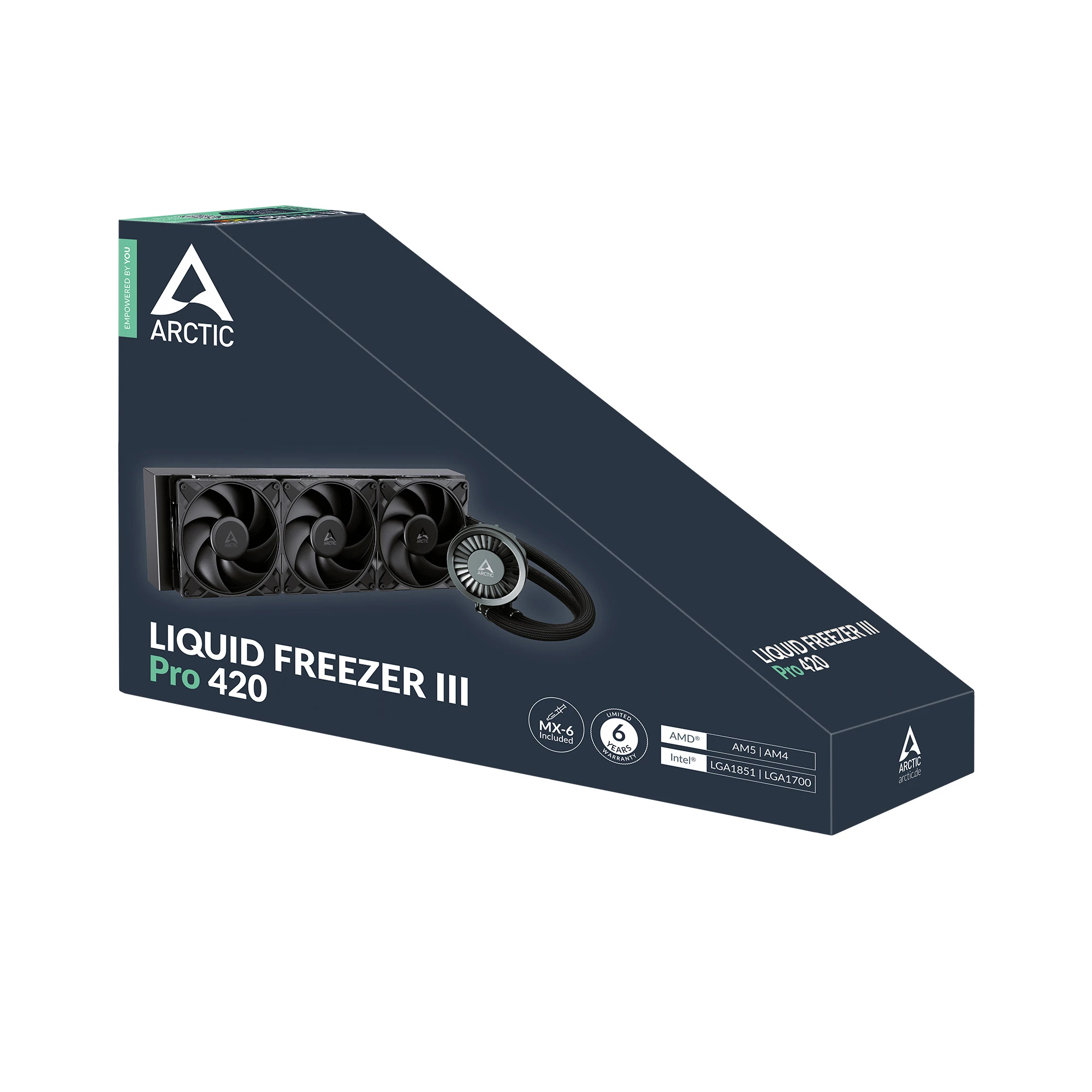 Водно охлаждане Arctic Liquid Freezer III Pro 420 Black - ACFRE00181A 