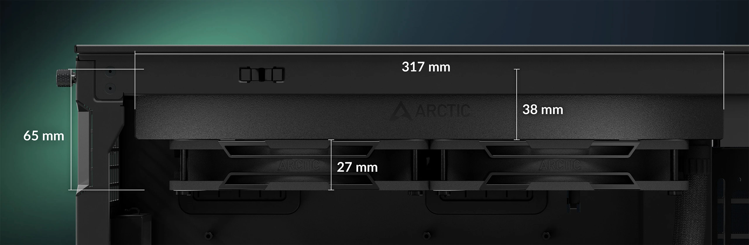 Водно охлаждане Arctic Liquid Freezer III Pro 280 Black - ACFRE00179A 