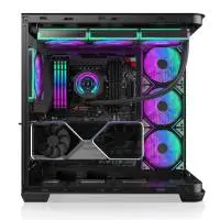 Кутия Raijintek ATREUS BT7 Black Case EATX 7 x 120 mm Infinity Mirror ARGB Fans included