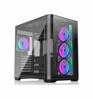 Кутия Raijintek ATREUS BT4 Black Case EATX 4 x 120 mm Infinity Mirror ARGB Fans included