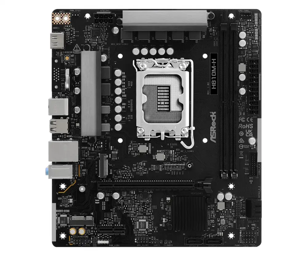 Дънна платка ASRock B810M-H LGA1851