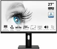 Монитор MSI PRO MP273AP, 27" IPS FHD (1920 x 1080), 100Hz, Adaptive Sync