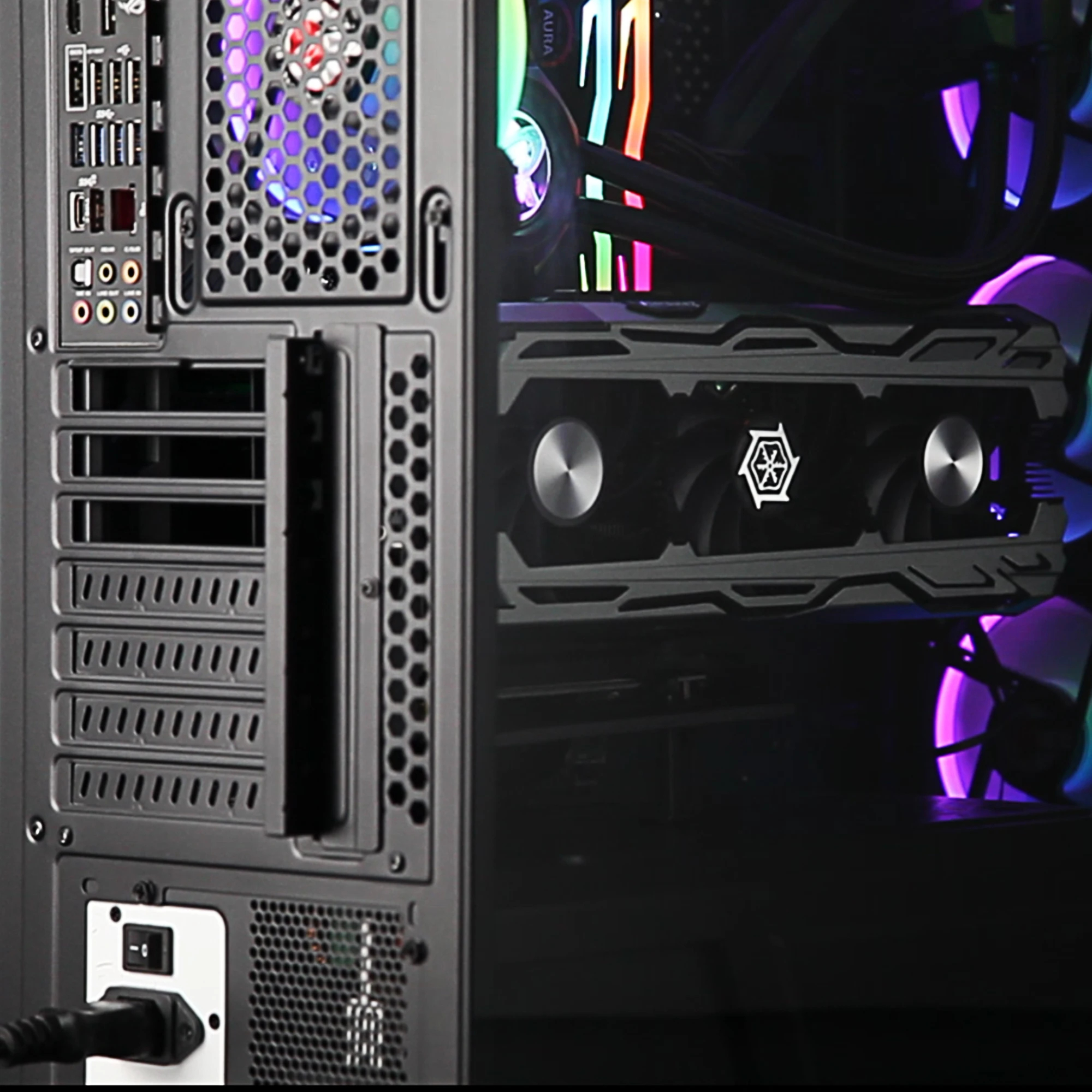 Кутия Raijintek PONOS TG4 Case EATX 4 x 120mm ARGB Fans Tempered Glass