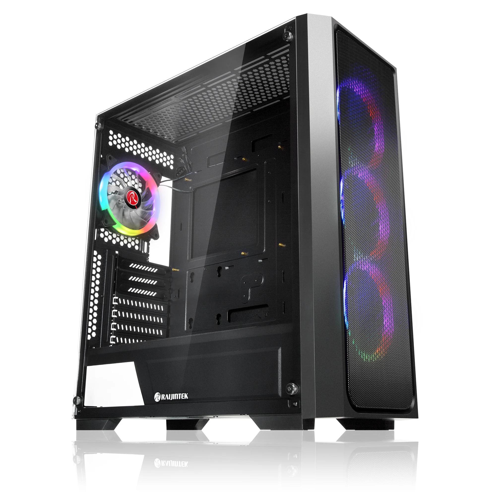 Кутия Raijintek PONOS MS4 Case EATX 4 x 120mm ARGB Fans Mesh