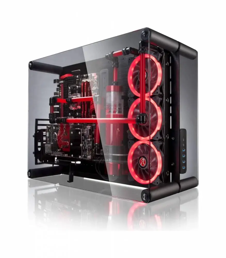 Кутия Raijintek PAEAN Case ATX Open Frame, Dual Chamber, Bench Table, Aluminum