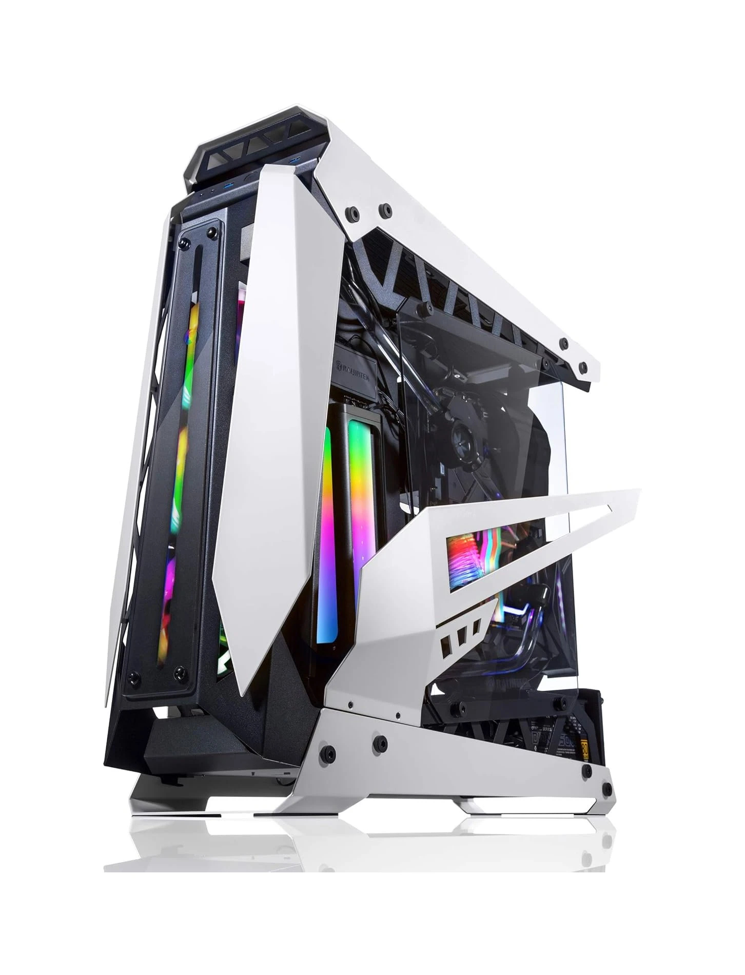 Кутия Raijintek NYX PRO WHITE Case EATX Open Frame Full Aluminum