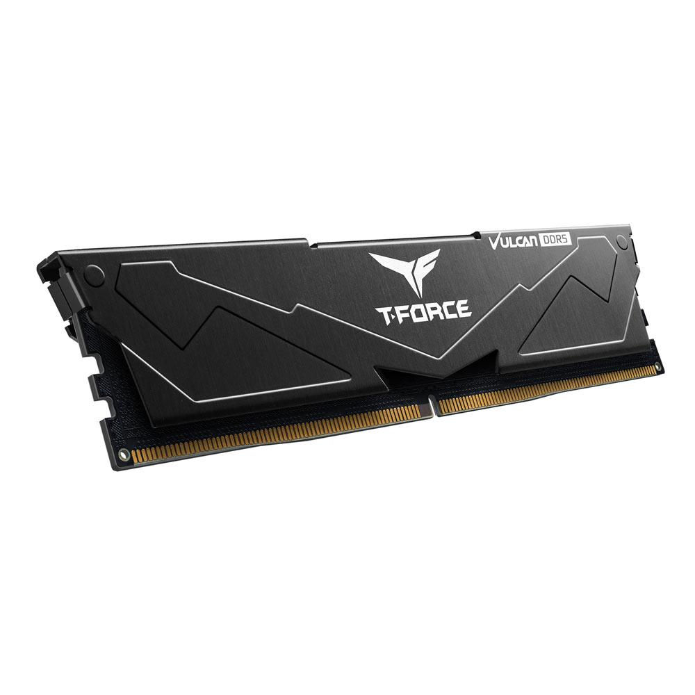 Памет Team Group T-Force Vulcan Black DDR5 32GB (2x16GB) 6000MHz CL30 EXPO/XMP - FLBD532G6000HC30DC01