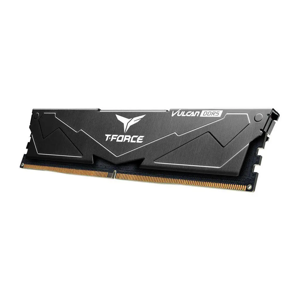 Памет Team Group T-Force Vulcan Black DDR5 32GB (2x16GB) 6000MHz CL30 EXPO/XMP - FLBD532G6000HC30DC01