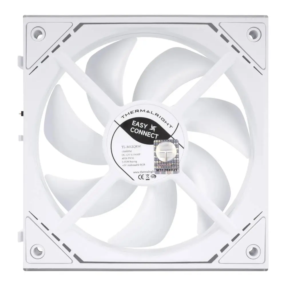 Вентилатори Thermalright TL-M12QRW Fan Pack 3-in-1 3x120mm White, Reverse, Infinity Mirror, Daisy-Chain, A-RGB