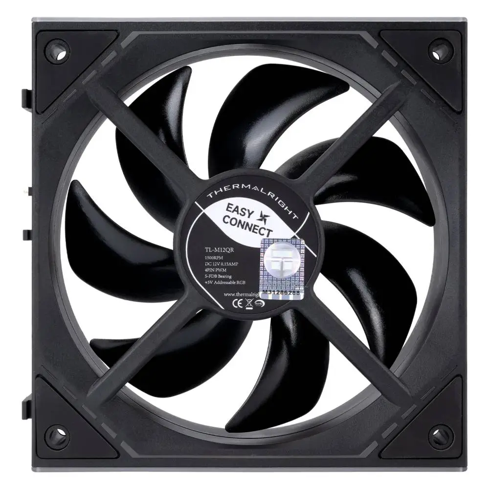 Вентилатори Thermalright TL-M12QR Fan Pack 3-in-1 3x120mm Reverse, Infinity Mirror, Daisy-Chain, A-RGB