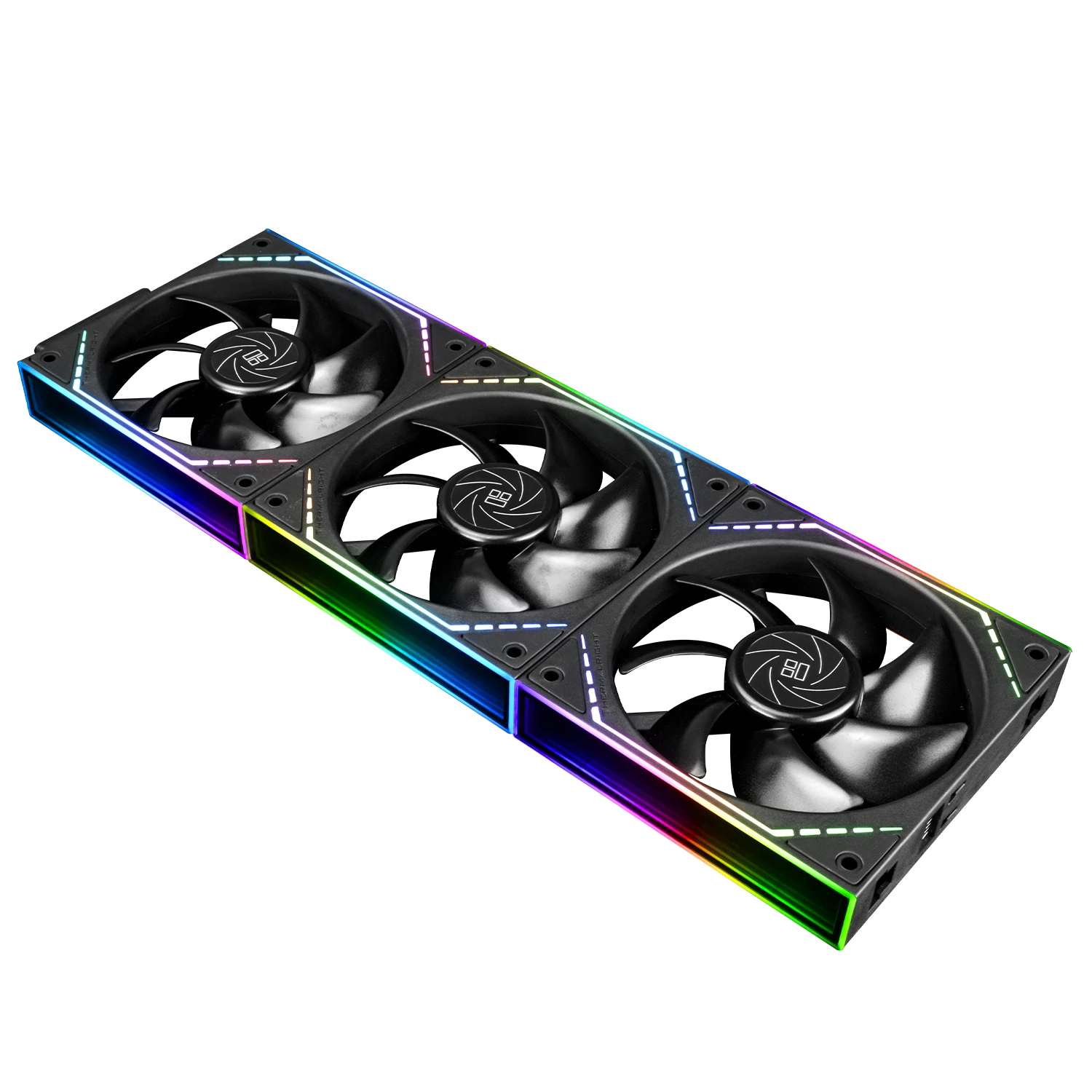 Вентилатори Thermalright TL-M12Q Fan Pack 3-in-1 3x120mm Infinity Mirror, Daisy-Chain, A-RGB