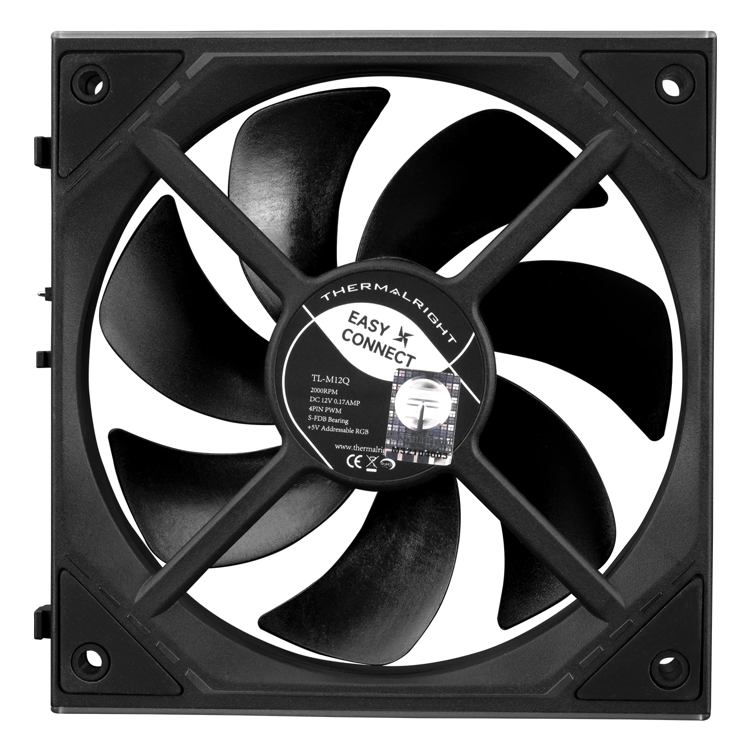 Вентилатори Thermalright TL-M12Q Fan Pack 3-in-1 3x120mm Infinity Mirror, Daisy-Chain, A-RGB