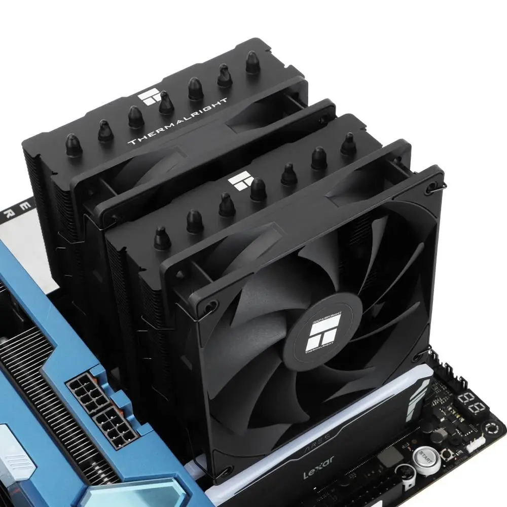 Охладител Thermalright Phantom Spirit 120 SE Black Dual-Tower CPU Cooler