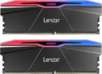 Памет Lexar Ares RGB 32GB (2x16GB) DDR5 6000MHz CL28 Black - LD5U16G60C28BR-RGD