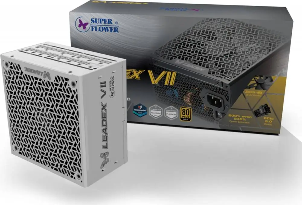 Захранване Super Flower Leadex VII XG White 850W 80 Plus Gold ATX 3.1