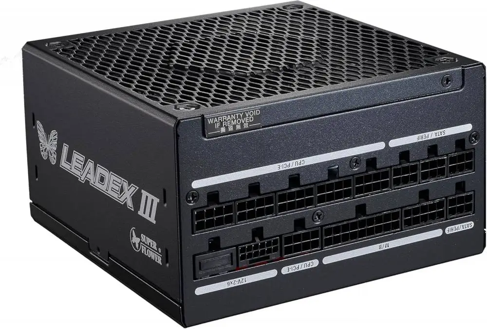 Захранване Super Flower Leadex III Gold 750W ATX 3.1, 80 Plus Gold, Fully Modular - SF-750F14GE