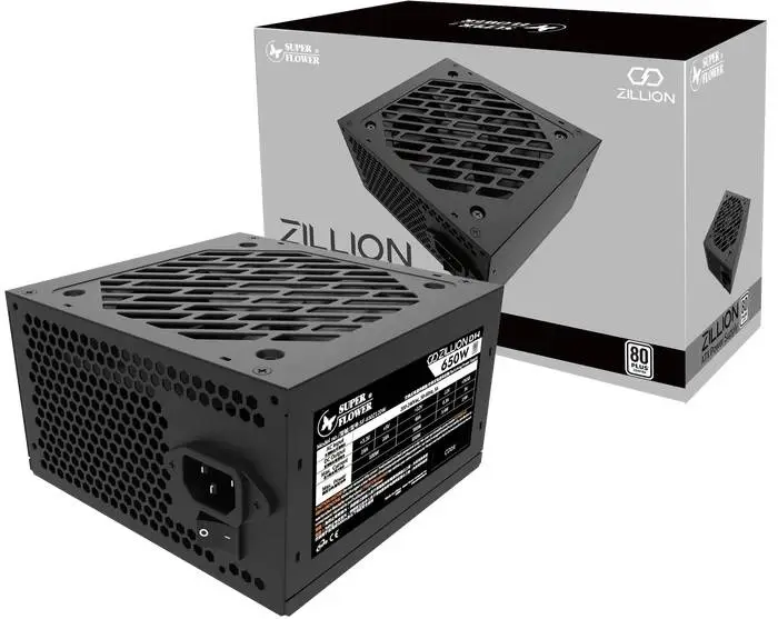 Захранване Super Flower Zillion DW White 650W ATX 80 Plus White - SF-650Z12DW