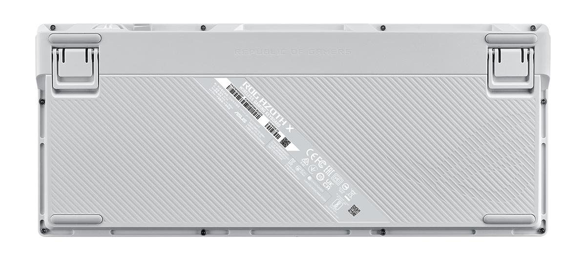 Геймърска безжична Клавиатура ASUS ROG Azoth X - White