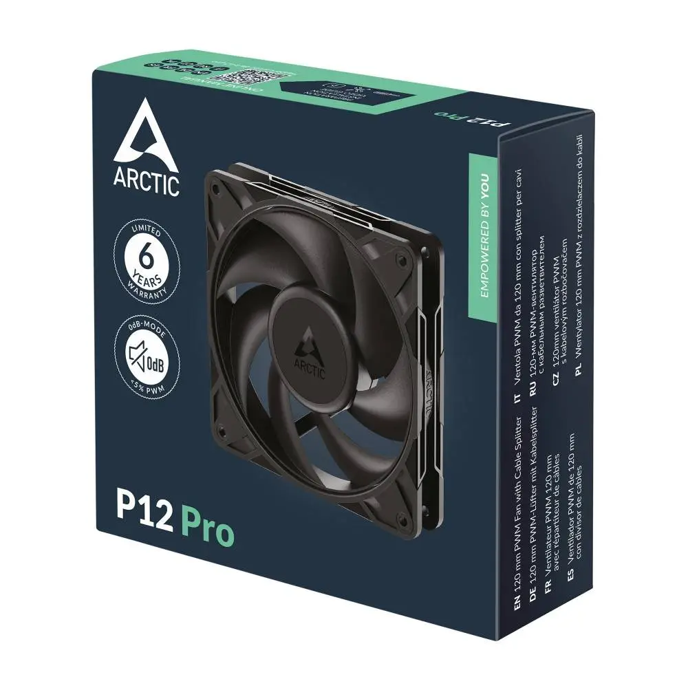 Вентилатор ARCTIC P12 Pro 120mm PWM - ACFAN00305A