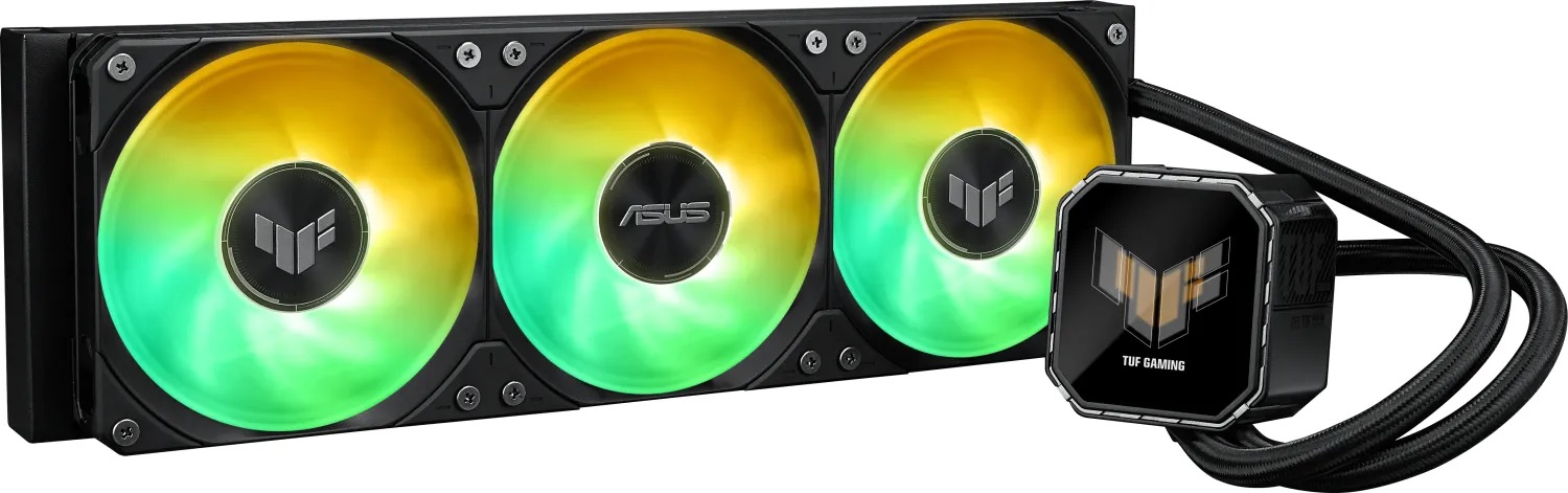 Охладител за процесор ASUS TUF Gaming LC III 360 ARGB LCD - 90RC01A1-B0EAY0