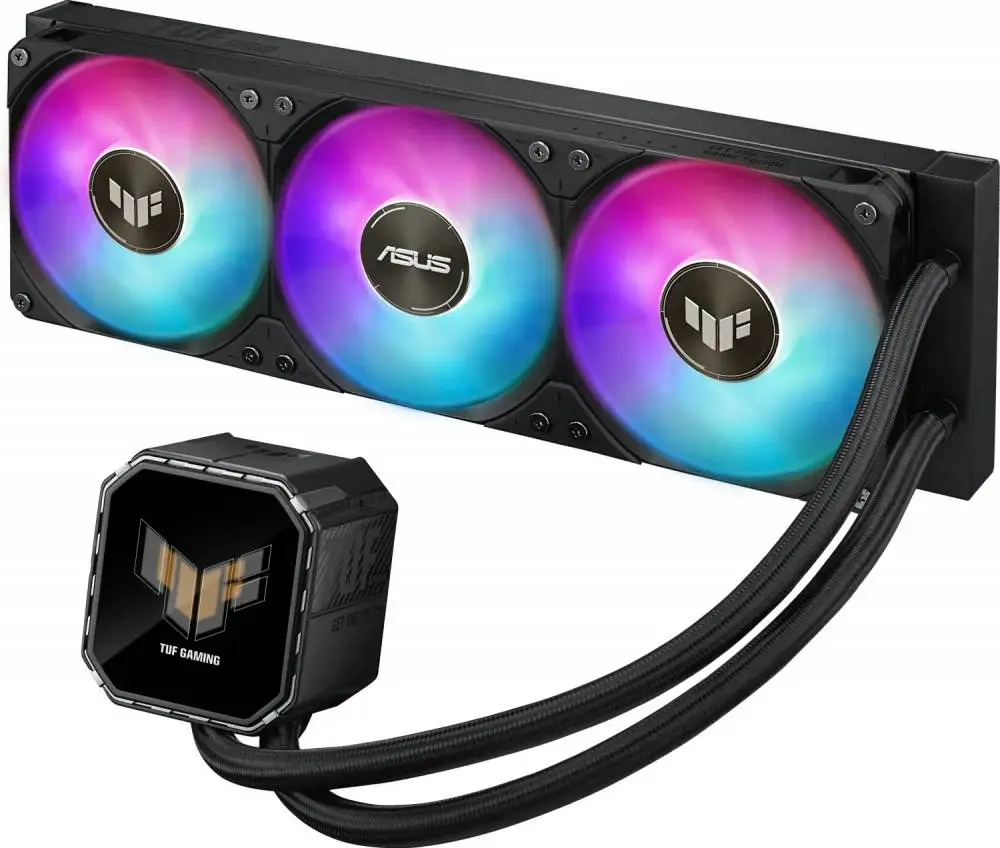 Охладител за процесор ASUS TUF Gaming LC III 360 ARGB LCD - 90RC01A1-B0EAY0