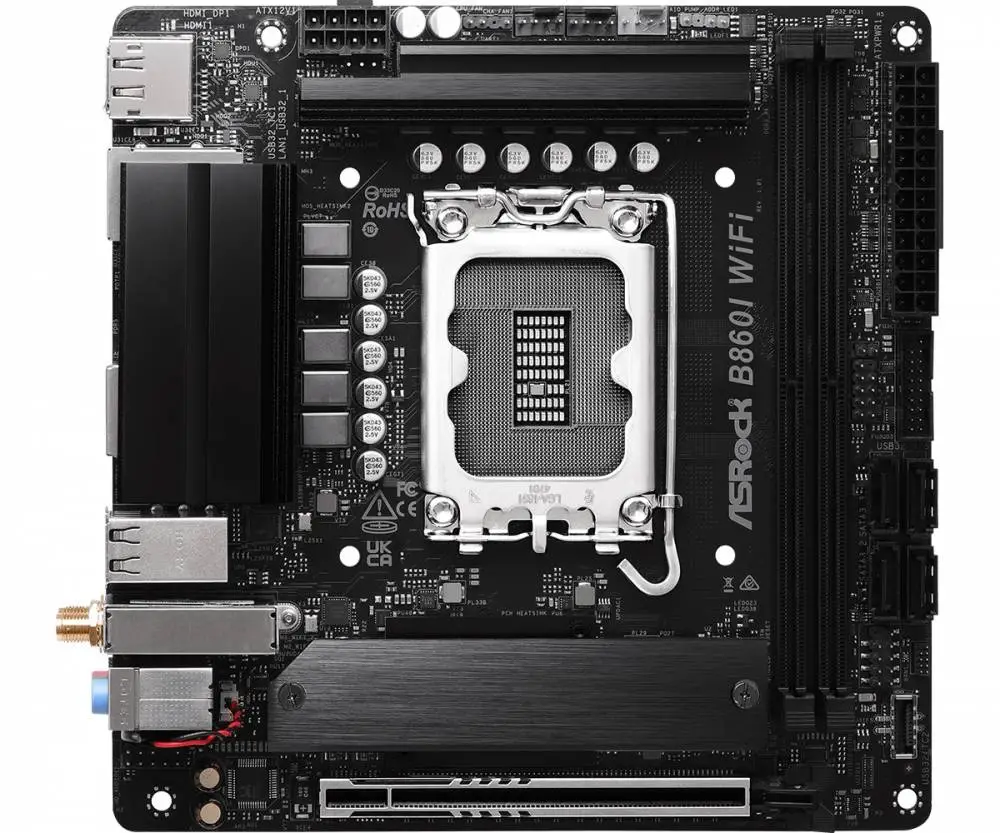 Дънна платка ASROCK B860I WiFi ITX LGA1851