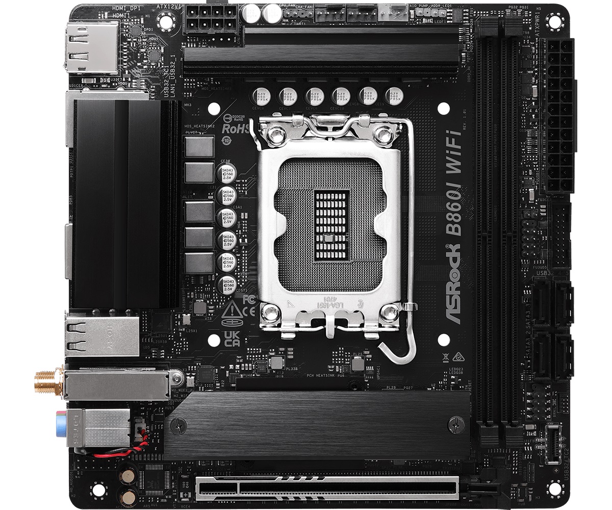 Дънна платка ASROCK B860I WiFi ITX LGA1851