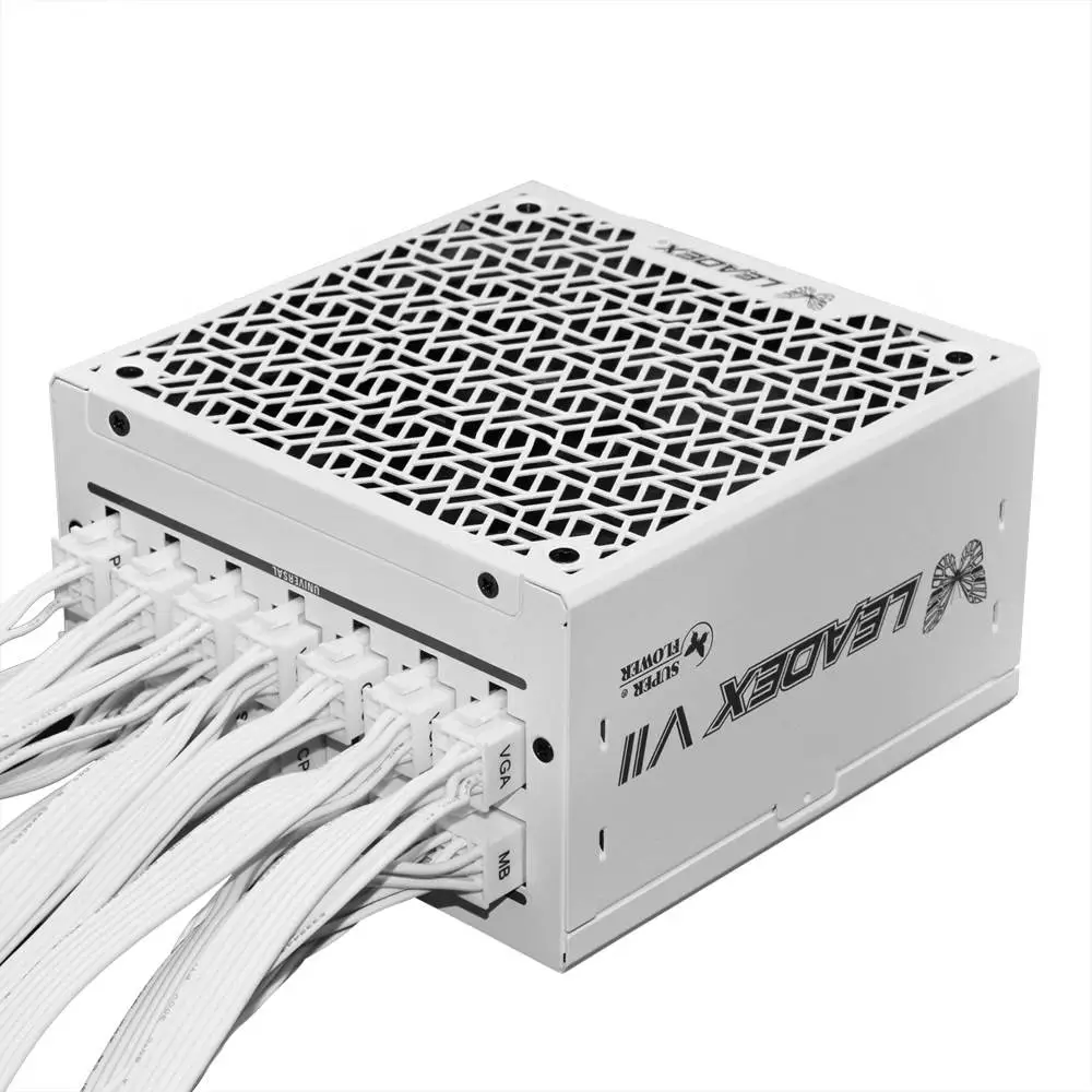 Fuente Super Flower LEADEX VII Platinum PRO 1000W ATX 3.1 Blanca - SF-1000F14XP(WH)