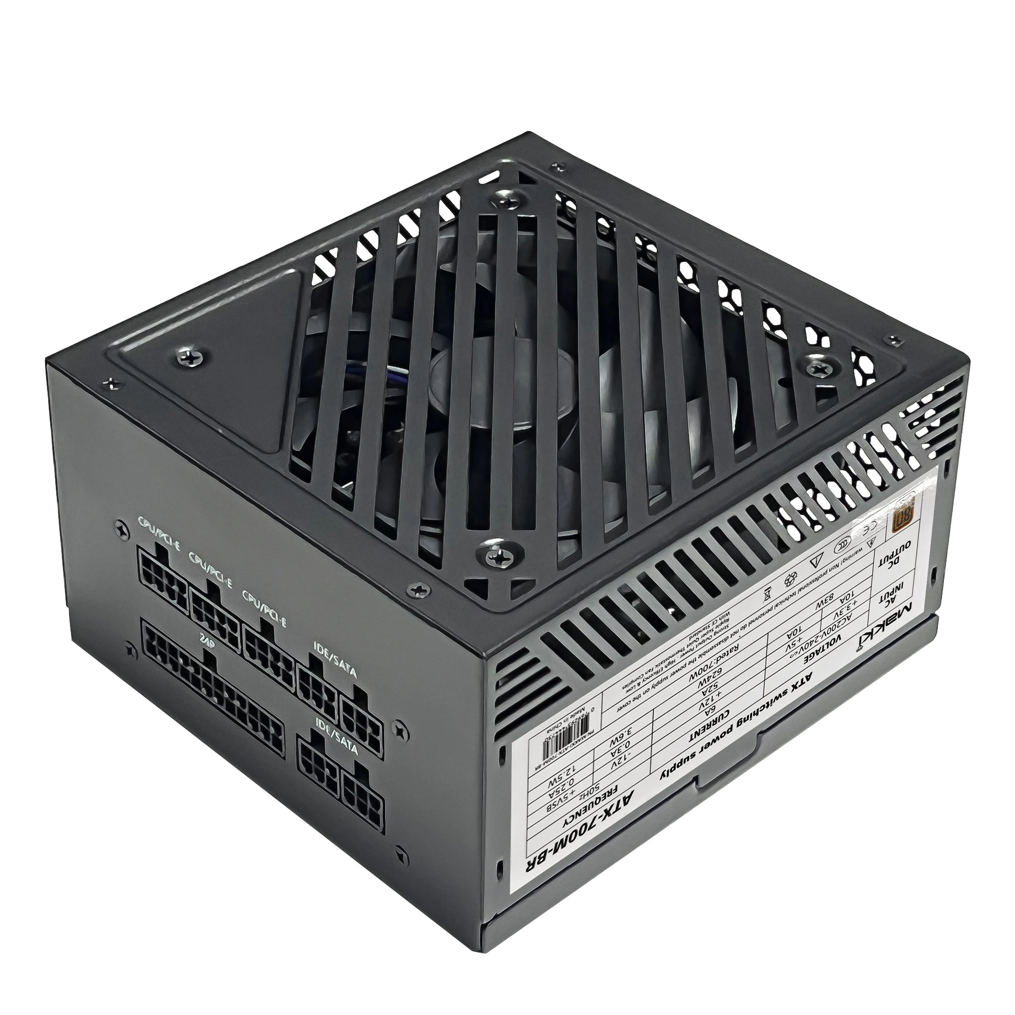 Захранване Makki PSU 700W 80 Plus Bronze Full Modular - MAKKI-ATX-700M-BR