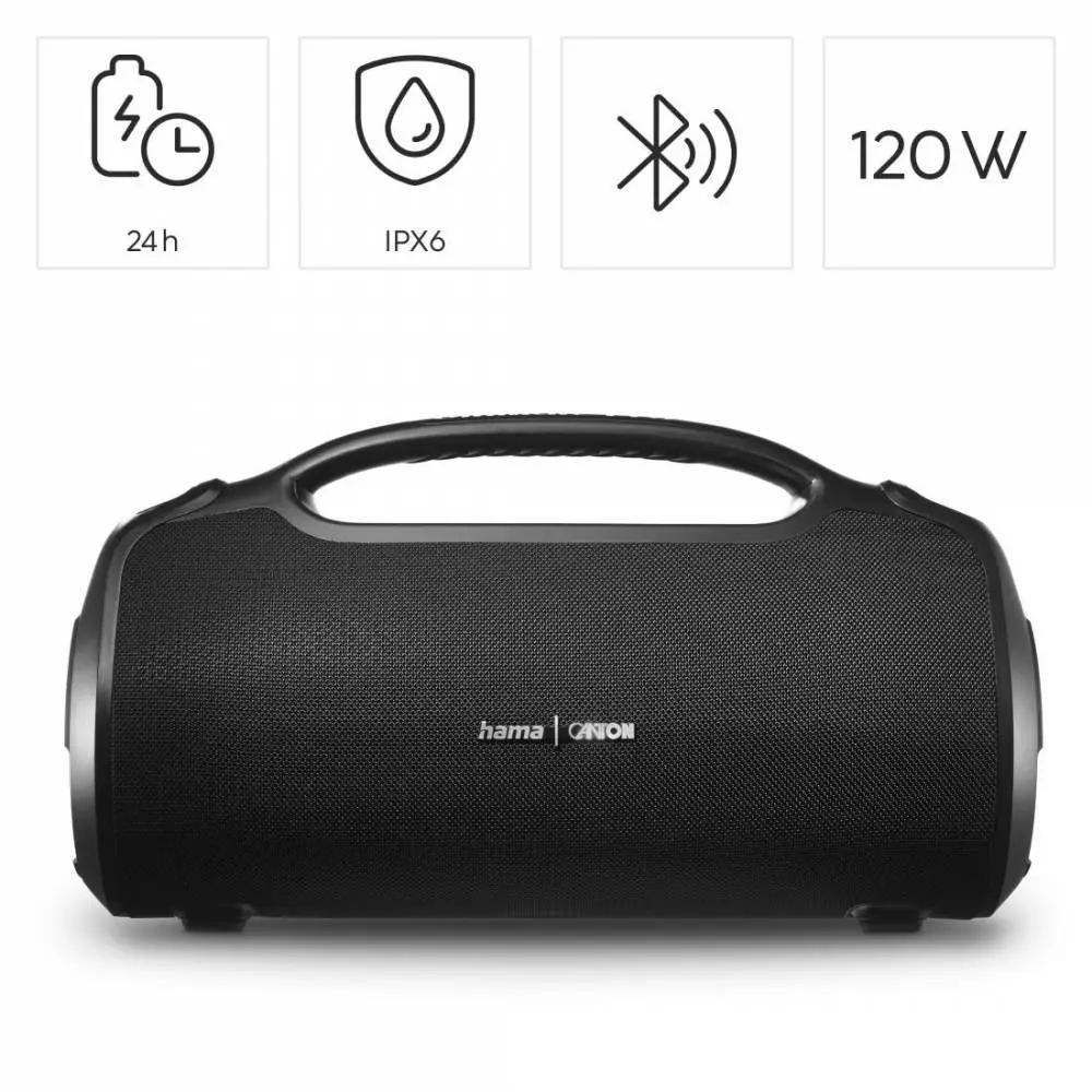 HAMA Canton Блутут колона "UltiMate Pro", водоустойчив IPX6, 120W, черен