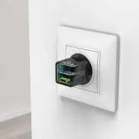 HAMA Бързо мини зарядно 220V, USB-C, PD/Qualcomm, 25 W, черен