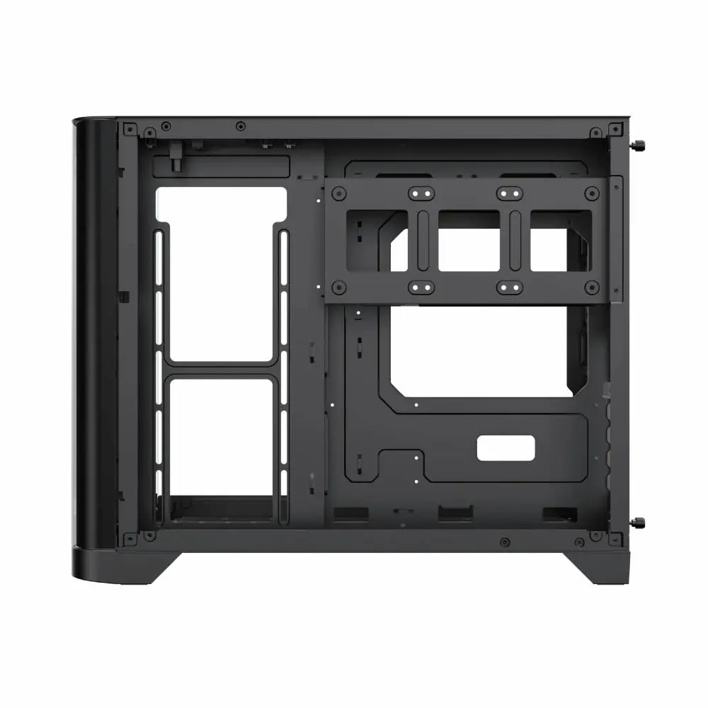 Кутия Gamemax HYPE-M Black Case mATX 3 x 120 mm Addressable RGB fans