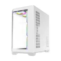 Кутия Gamemax HYPE-A White Case ATX 4 x 120 mm Addressable RGB fans