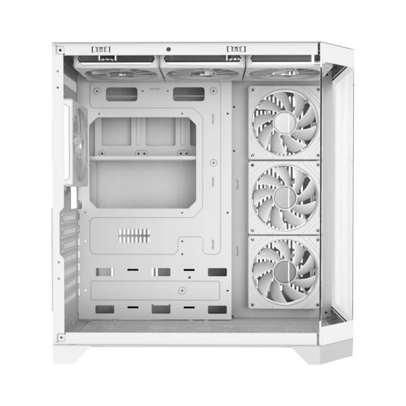 Кутия Gamemax HYPE-A White Case ATX 4 x 120 mm Addressable RGB fans