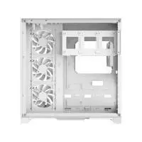 Кутия Gamemax HYPE-A White Case ATX 4 x 120 mm Addressable RGB fans