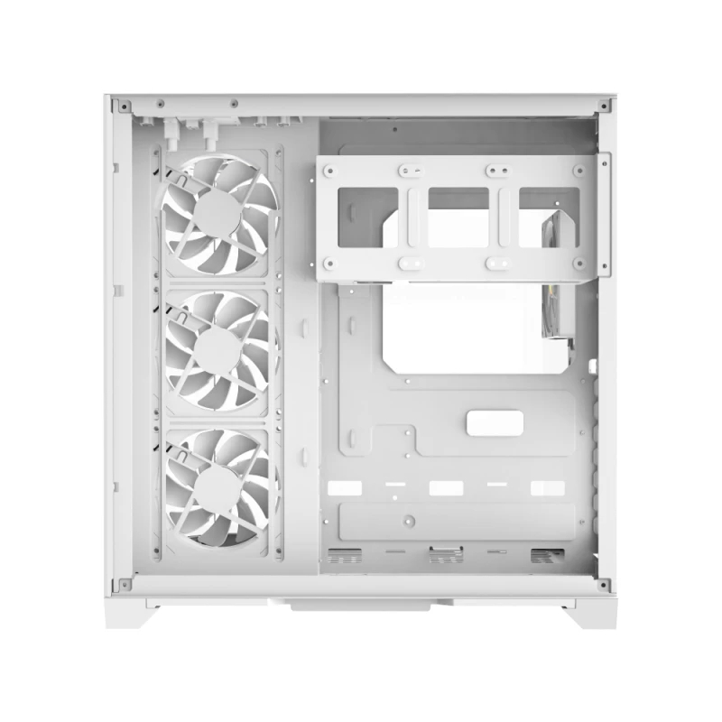 Кутия Gamemax HYPE-A White Case ATX 4 x 120 mm Addressable RGB fans
