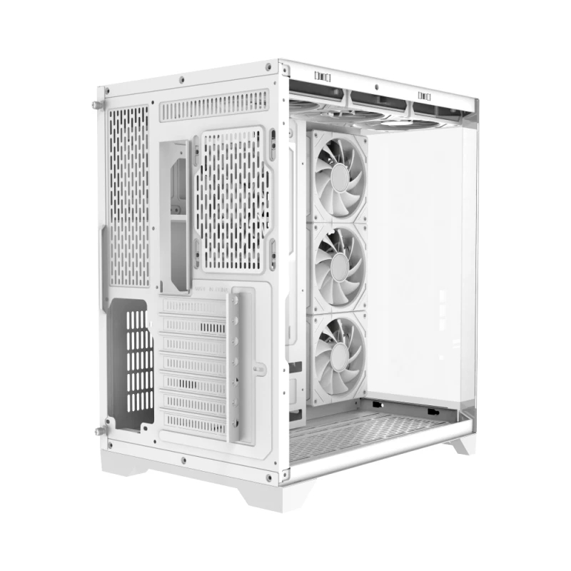 Кутия Gamemax HYPE-A White Case ATX 4 x 120 mm Addressable RGB fans
