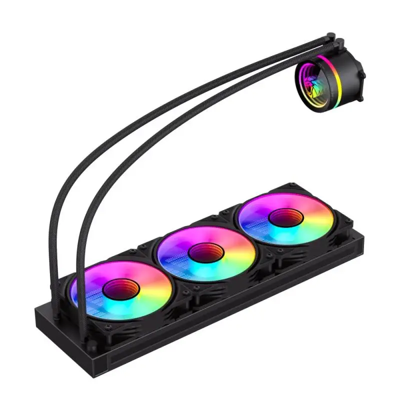 Водно охлаждане Gamemax IceBurg 360 Infinity Black Water Cooling Infinity Mirror ARGB