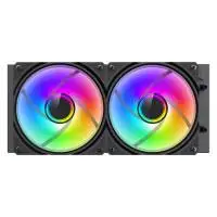 Водно охлаждане Gamemax IceBurg 240 Infinity Black Water Cooling Infinity Mirror ARGB