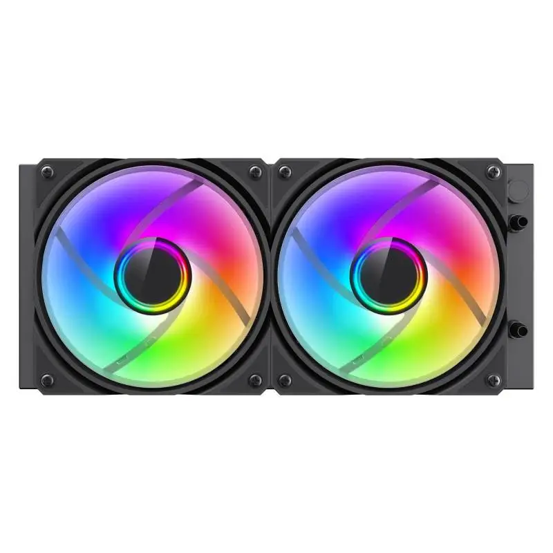 Водно охлаждане Gamemax IceBurg 240 Infinity Black Water Cooling Infinity Mirror ARGB